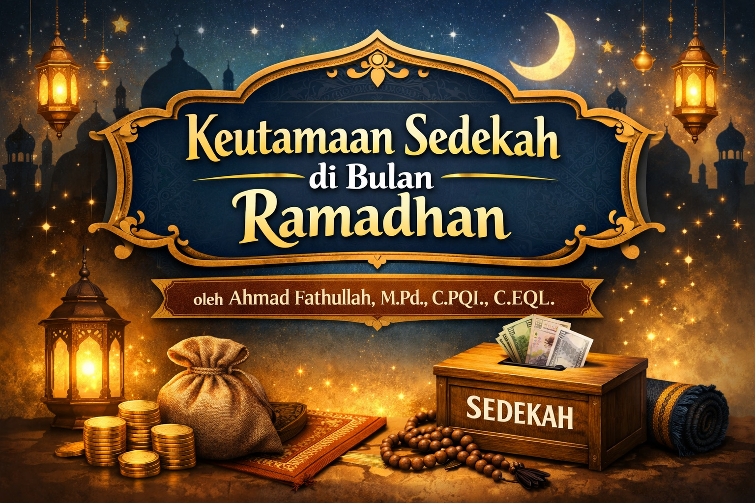 Keutamaan Sedekah di Bulan Ramadhan